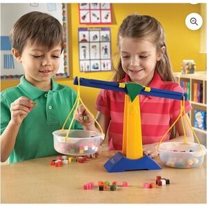 Pan Balance Jr Educational Science Scale ETA Cuisenaire 42285 Learning Tool
